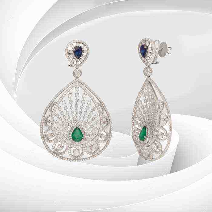 Diamond Earrings for sale in Gurgaon, Haryana | Facebook Marketplace |  Facebook